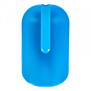 Chair with Rounded Base 2 Litres, Plastic Material Blue, L 27 cm - Img 4