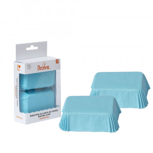 Chese Dreptungh. Hartie Bleu 8 x 5 x H 3.2 cm, 36 buc