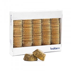 Chese L Hartie Auriu, Ø 5 x H 3.2 cm, 2000 buc - Img 1