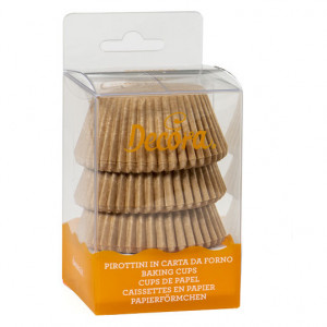 Chese L Hartie Natur, Ø 5 x H 3.2 cm, 75 buc - Img 2