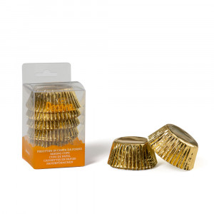Chese L papír arany, R 5 x H 3,2 cm, 60 db - Img 3
