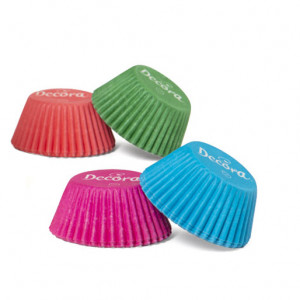 Chese S хартия ColorMix 4 цвята, R 3 x H 2,2 cm, 200 бр. - Img 1