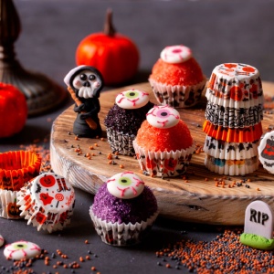 Chese XS Halloween paper, Ø 2.7 x H 1.7 cm, 100 pcs - Img 3