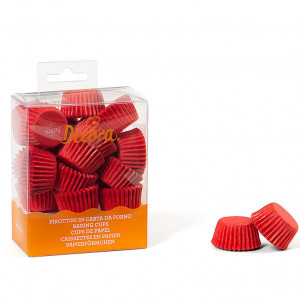 Chese XS papír, piros, Ø 2,7 x H 1,7 cm, 200 db - Img 3