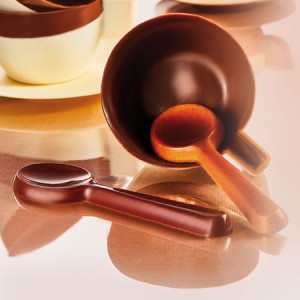 Chocolate Spoon L 9.2cm - Polycarbonate mould - Img 3