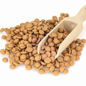 Ciocolata Alba cu Caramel 30.4% Barry Callebaut, 0.4 kg - Img 2