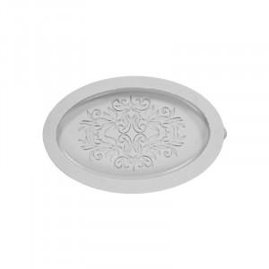 Classic Oval Силиконов медальон Classic Oval 6,8 x 4 cm - Img 2