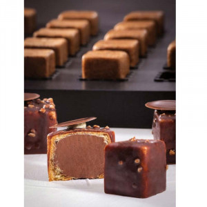 Cookmatic Choux Cub mould 3.2 x 3.2 x H 3.2 cm, 30 cavities - Img 8