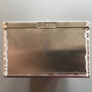 Cozonac Tray, Straight Edged Bread, 31 x 13 x H 8 cm, Welded Aluminium - Img 2