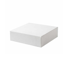 Cutie Patrata Desert / Tort, Carton Alb, 28.5 x 28.5 x H 6 cm