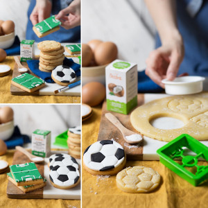 Cutters Plastic Sport - Football R 6.5 and 7.5 x H 2.2 cm, 2 pcs - Img 2