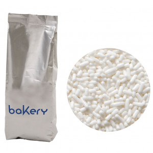 Decor fehér cukor rudak, 1 kg