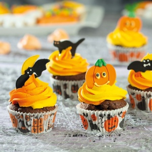 Decor Sugar Decor - Halloween figurák Ø 3 cm, 3 modell, 6 db - Img 2