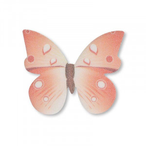 Decor Vafa - Fluturi 3 modele Ø 4 cm, 336 Buc