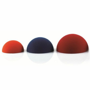 Félgömbök 3 méret Ø8-10-12cm - Kit Matrite Plastic 6 Tárgyak