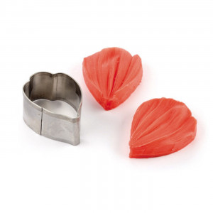 Floare Cosmos - Decupator Inox si Mulaj Silicon Ø 4 cm, Set 3 Buc - Img 1