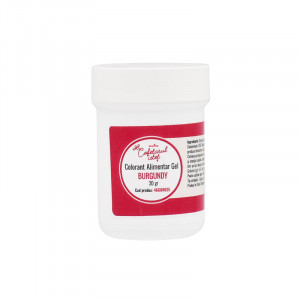 Food Colouring Gel Burgundy, 30 gr