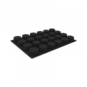Forma Silicon Cilindru Monoportii Ø 7.6 x h 4 cm, 24 cavitati, 180 ml (SQ083) - Img 3
