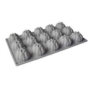 Forma Silicon Gourmand Rosie Inima de Bou Ø 4.5 x H 2.3 cm, 15 cavitati - Img 2