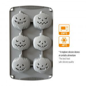 Forma Silicon Halloween Dovlecel 3 modele, 6 cavitati - Img 3