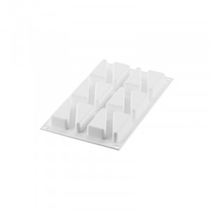 Forma Silicon Kit Cake to Go 12 cavit, 7.5x3.8xH2.3cm, 40ml Insert: 24 cavit, 5.2x2.5xH 0.7cm, 6 ml - Img 2