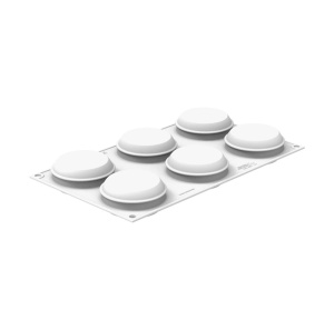 Forma Silicon Lamaie / Citrice Ø 7 x H 3.1 cm, 6 cavitati x 100 ml + Forma Silicon Top + decupator - Img 2