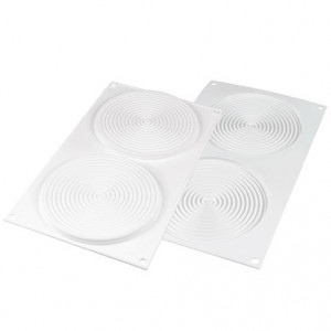 Forma Silicon TOP / Insertie Tourbillon 100 Ø 14 x H 0.9 cm, 2 cavitati - Img 2