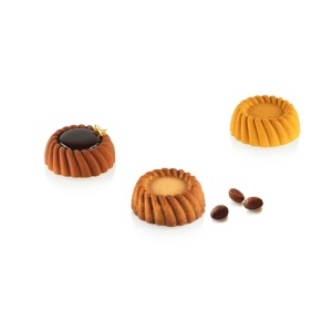 Forma Silicon Torta XS Ø 4 x H 1.5 cm, 18 cavitati x 14 ml - Img 1