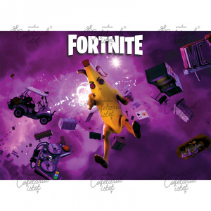Fortnite printed waffle Fortnite Model 11, A4 - Confectioner Istet