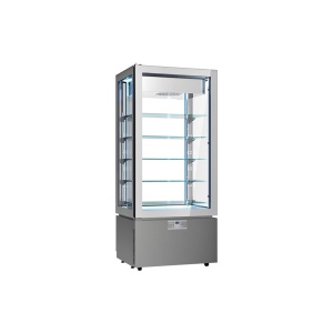 Függőleges hűtővitrin, -22 / +5 °C, 80,5x64,5x184 cm, Luxor Classic, modell KD8GSX