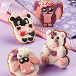 Funny Animals - Decupatoare Plastic cu Extractor Ø 8 cm, Set 4 Buc - Img 6