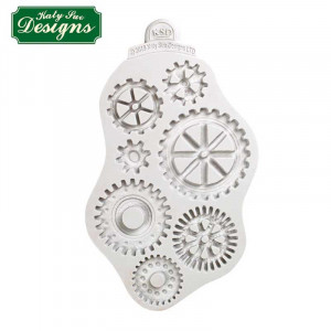 Industrial / Vintage Silicone Grinder - Toothed Wheels, 7 Subjects Ø 2.3 - 5.8 cm - Img 2