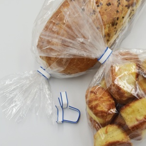 Két színű fehér–kék szalag, 0,6 mm, 500 m-es tekercs - Img 3