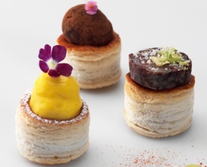Mini Vol-Au-Vent kosárkák, átmérő 3,55 cm, magasság 2,65 cm, Confiletas, 336 db - Img 2