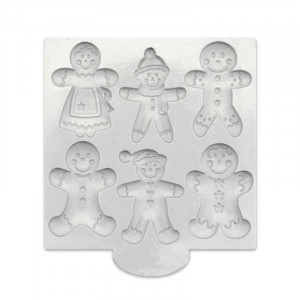 Mulaj Silicon Craciun - 6 Omuleti Gingerbread - Img 3