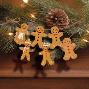 Mulaj Silicon Craciun - 6 Omuleti Gingerbread - Img 2