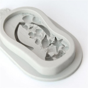 Mulaj Silicon Decor Marin - Slap Plaja, 1 Subiect 7.8 x 4 cm - Img 3