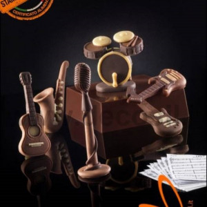 Mulaj Silicon Music - Klasszikus gitár 3D, 8 x 3 cm - Img 2
