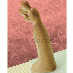 Mulaj Silicon Statueta Stilizata 3D Mire-Mireasa, Ø 7.5 x H 21 cm - Img 2