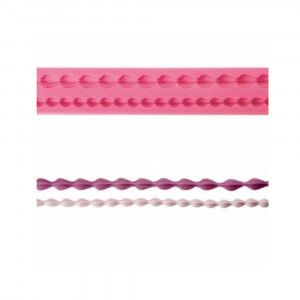 Mulaj Silicone Siraguri Beads, L 28.5 cm