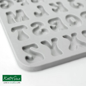 Mulaje Silicon Alfabet + Cifre Stil Funny H 1.5 si 2 cm, Set 2 Buc - Img 2