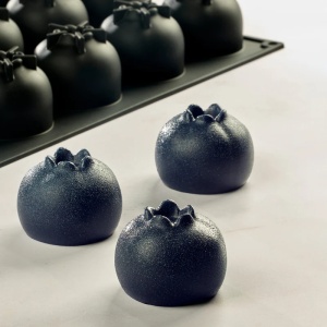 Pavoflex 30x40 Blueberry mould, Ø 6.7 x H 5.3 cm, 15 cavities, 130 ml