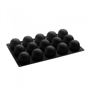 Pavoflex mould 15 cavities, Ø 4.3 x H 3.9 cm, 40 ml - Img 2