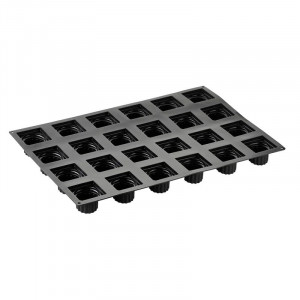Pavoflex mould 60x40cm Caesar 7x7xh5cm, 24 cavities, 130 ml - Img 4