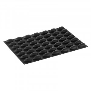 Pavoflex mould 60x40cm Quenella 3D 6.6x3.5xh2.6cm, 49 cavities, 34 ml - Img 4