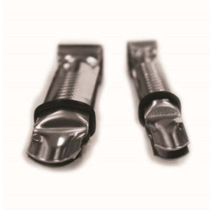 *Pensete Inox Decor Curb Inchis Neted, 2 Marimi, Set 2 Buc