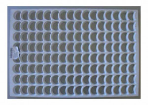 Placa decupare aluat/decor semiluna Ø4 cm - Img 2