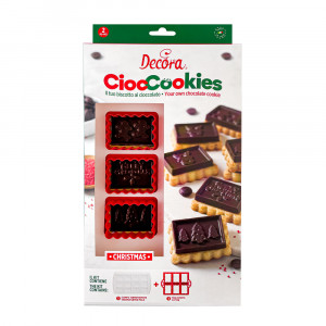Plastic Christmas Cutters - Biscuit Decor, 6 x 4.3 x H 2.2 cm, 2 pieces - Img 1