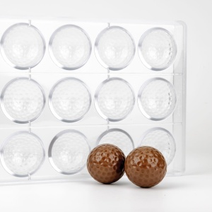 Polikarbonát forma 15 Praliné golflabda, Ø 4.2 x H 2.1 cm, 9.5 gr - Img 2