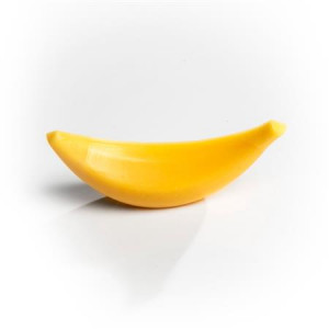 Polikarbonát forma Banán 16 csokoládé praliné, 6,4 x 1,9 x H 1,5 cm, 10 gr, 10 g